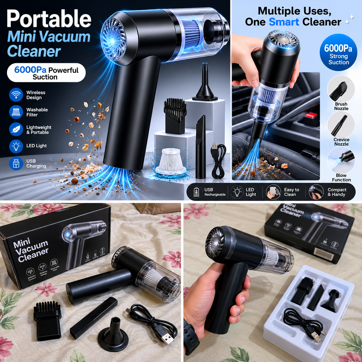 Multifunctional Air Duster Cleaner